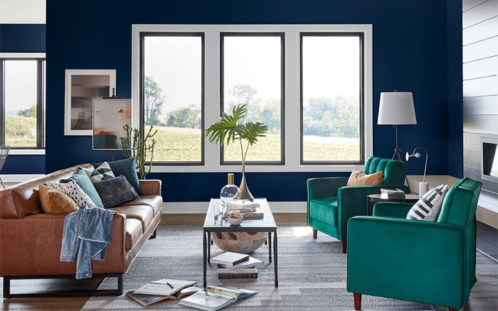 Contemporary windows boosting curb appeal in Lino Lakes, MN