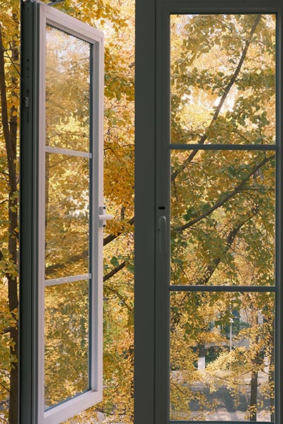 High-performance windows helping keep a Shoreview Minnesota home warm during winter